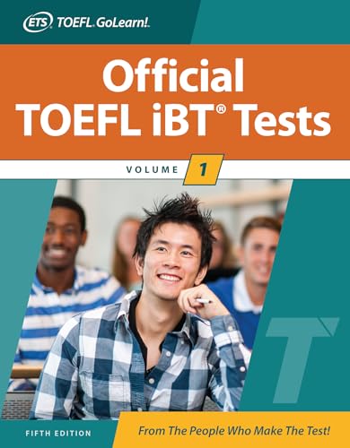 Imagen de archivo de Official TOEFL iBT Tests Volume 1, Fifth Edition Format: Paperback a la venta por INDOO