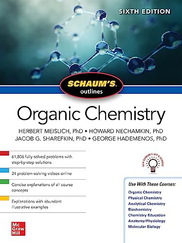 9781265513320: Schaum's Outline of Organic Chemistry, Sixth Edition (Schaum's Outlines)