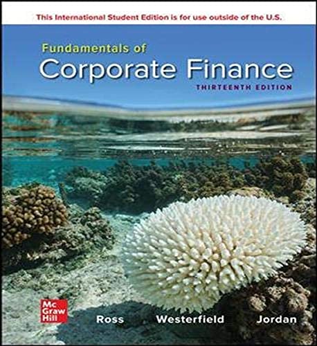 Beispielbild fr Fundamentals of Corporate Finance zum Verkauf von Monster Bookshop