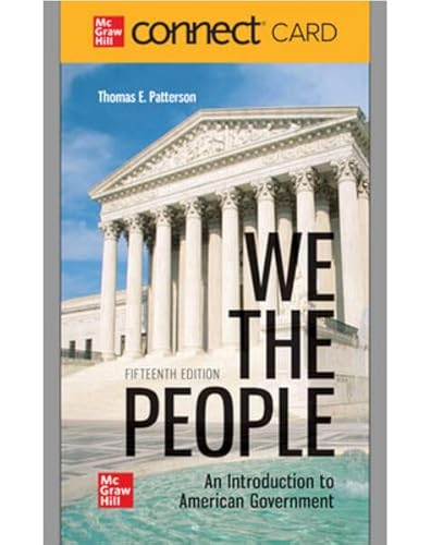 Beispielbild fr Connect Access Code Card for We the People, 15th edition zum Verkauf von BooksRun