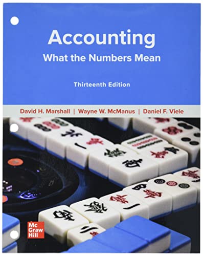 Beispielbild fr Loose Leaf for Accounting: What the Numbers Mean zum Verkauf von BooksRun