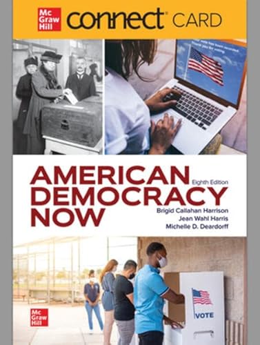 Stock image for Connect Access Code Card for American Democracy Now, 8th edition for sale by BooksRun