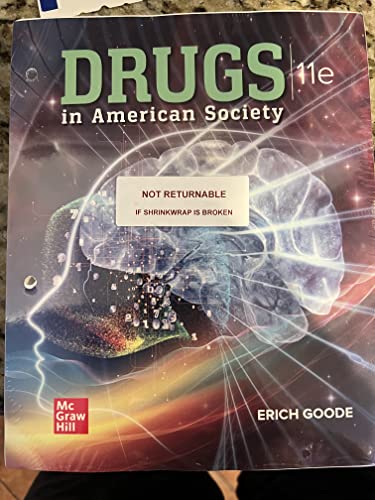 Beispielbild fr Loose Leaf for Drugs in American Society zum Verkauf von BooksRun