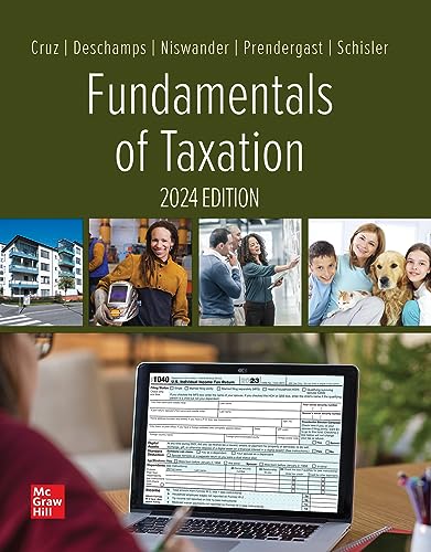 Beispielbild fr Fundamentals of Taxation 2024 Edition zum Verkauf von BooksRun