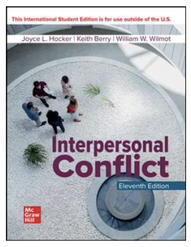 Beispielbild fr Interpersonal Conflict zum Verkauf von Blackwell's