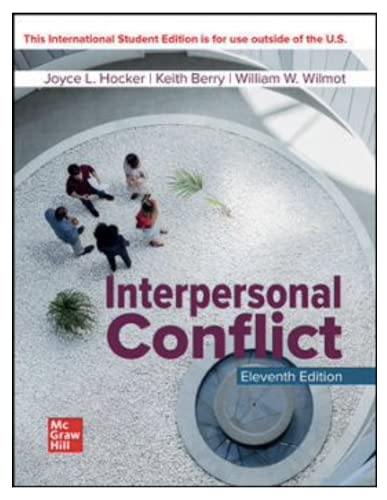 Imagen de archivo de Interpersonal Conflict a la venta por Blackwell's