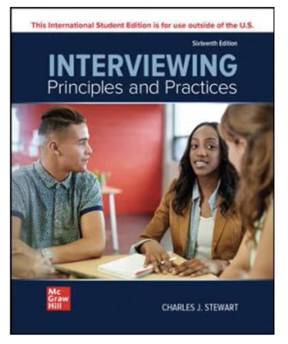 Beispielbild fr Interviewing : Principles and Practices zum Verkauf von Better World Books