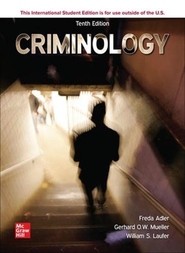 Stock image for ISE Criminology for sale by Mispah books