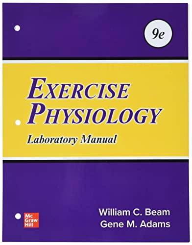 Stock image for Loose Leaf for Exercise Physiology Laboratory Manual for sale by Grumpys Fine Books