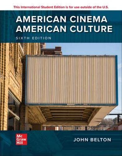 Stock image for American cinema/American Culture for sale by Blackwell's