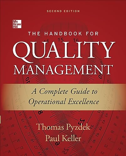 9781265829230: The Handbook of Quality Management 2E (PB): A Complete Guide to Operational Excellence