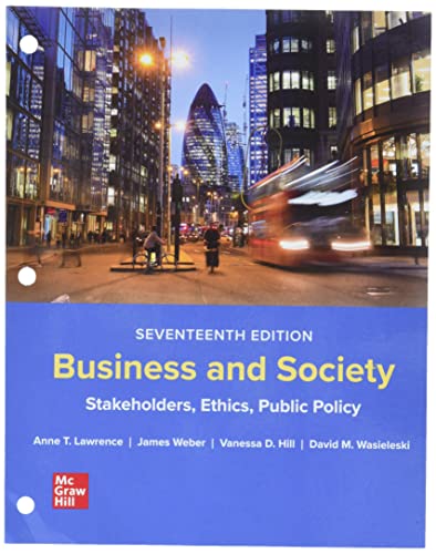 Beispielbild fr Loose-Leaf for Business and Society zum Verkauf von Textbooks_Source