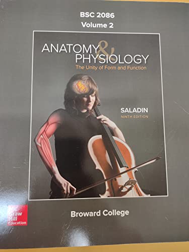 Beispielbild fr Anatomy and Physiology, The Unity of Form and Function Volume 2 (BSC2086 Custom) - 9th edition zum Verkauf von BooksRun