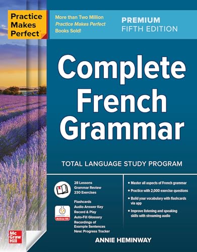 Beispielbild fr Practice Makes Perfect: Complete French Grammar, Premium Fifth Edition zum Verkauf von Blackwell's