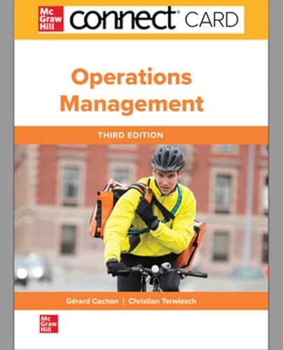 Stock image for Connect Access Card for Operations Management, 3rd Edition for sale by BooksRun