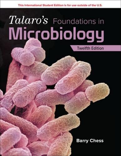 Imagen de archivo de Talaro's Foundations in Microbiology ISE a la venta por GF Books, Inc.