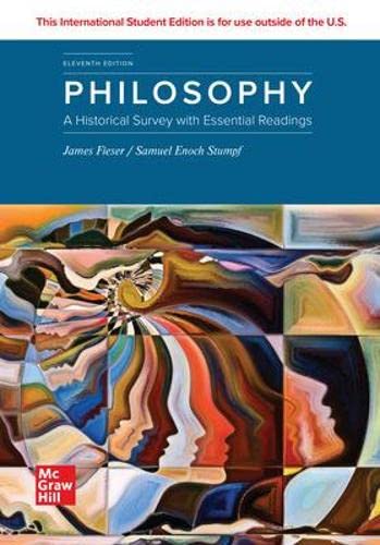 Stock image for Philosophy: A Historical Survey With Essential Readings ISE for sale by Blackwell's