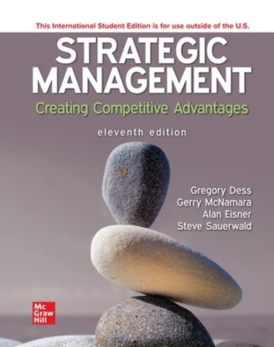 Imagen de archivo de Strategic Management: Creating Competitive Advantages ISE a la venta por Blackwell's