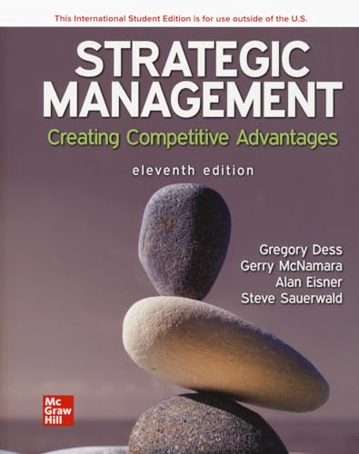 Stock image for Strategic Management: Creating Competitive Advantages ISE for sale by Blackwell's