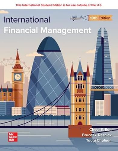Beispielbild fr Ise International Financial Management 10 ed zum Verkauf von GreatBookPrices