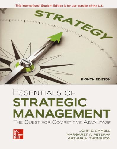 Stock image for ISE Essentials of Strategic Management: The Quest for Competitive Advantage for sale by Monster Bookshop