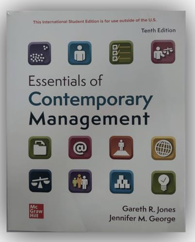 Beispielbild fr Essentials of Contemporary Management ISE zum Verkauf von Blackwell's