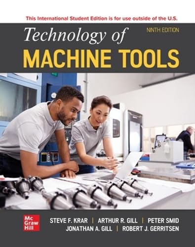 Imagen de archivo de Technology Of Machine Tools ISE a la venta por Monster Bookshop