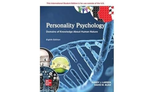 Stock image for Personality Psychology: Domains of Knowledge About Human Nature ISE for sale by Blackwell's