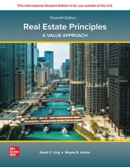 Imagen de archivo de Real Estate Principles: A Value Approach ISE a la venta por Blackwell's
