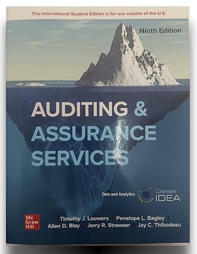 Stock image for Auditing & Assurance Services ISE for sale by Books Puddle