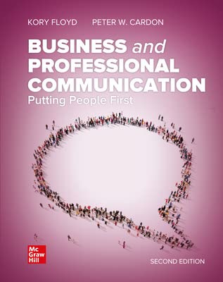 Stock image for Loose Leaf Edition for Business and Professional Communication for sale by Textbooks2go