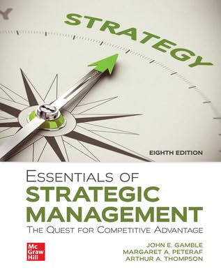 Stock image for Loose-Leaf Essentials Of Strategic Management for sale by GreatBookPrices