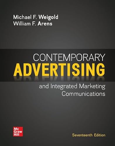 Beispielbild fr Loose Leaf Contemporary Advertising zum Verkauf von BooksRun