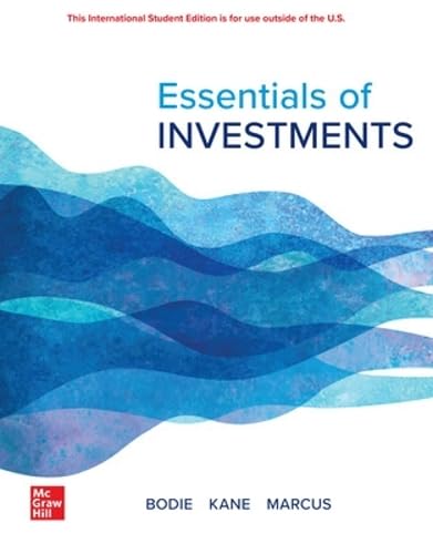 Beispielbild fr Essentials of Investments zum Verkauf von Blackwell's