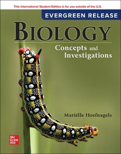Stock image for Biology: Concepts and Investigations ISE (Paperback) for sale by Grand Eagle Retail