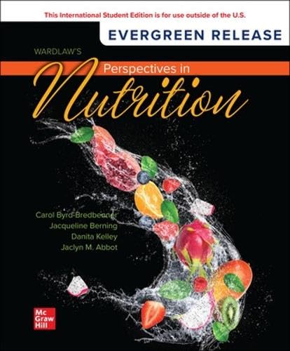 Imagen de archivo de Wardlaw's Perspectives in Nutrition SELF PRINT: 2024 Release ISE a la venta por AHA-BUCH GmbH