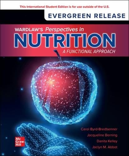 Beispielbild fr Wardlaw's Perspectives in Nutrition: A Functional Approach ISE zum Verkauf von Monster Bookshop
