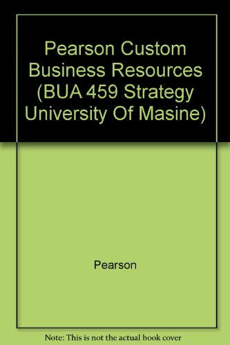Pearson Custom Business Resources (9781269047098) by Thomas W. Zimmerer