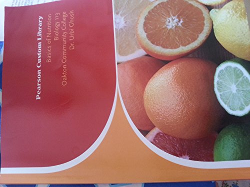 Stock image for Basics of Nutrition Biology 113 for sale by HPB-Red