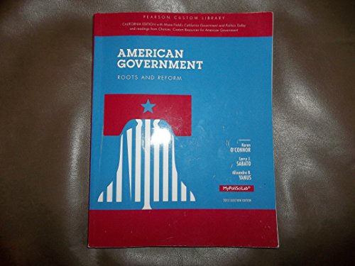 9781269117289: American Government Roots and Reform 2012 Election Edition for Bakersfield College