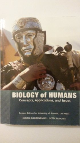 Imagen de archivo de Biology of Humans: Concepts, Applications, and Issues a la venta por Better World Books