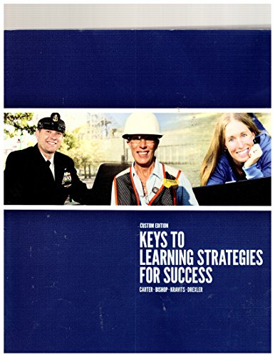 Beispielbild fr Keys to Learning Strategies for Success zum Verkauf von HPB-Red