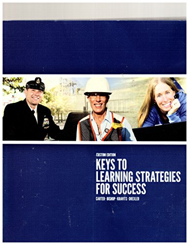 Imagen de archivo de Keys to Learning Strategies for Success a la venta por HPB-Red