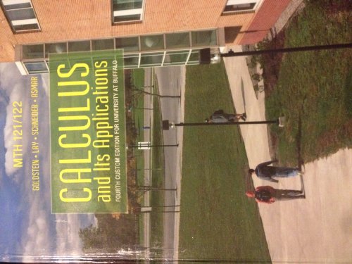 Beispielbild fr Calculus and Its Applications (Fourth Custom Edition for University At Buffalo) zum Verkauf von ThriftBooks-Dallas