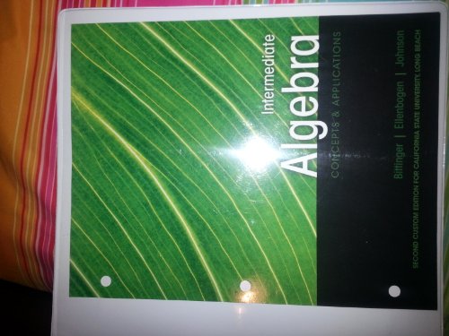 9781269206891: Intermediate Algebra Concepts & Applications