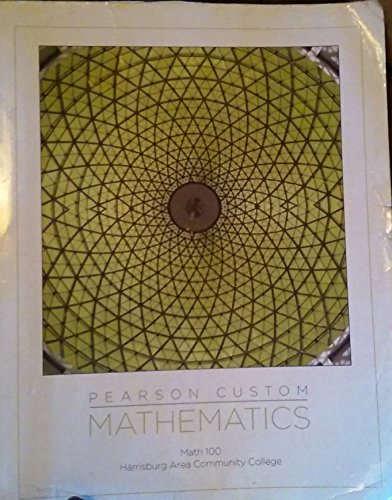 Beispielbild fr Pearson Custom Mathematics zum Verkauf von Booksavers of MD