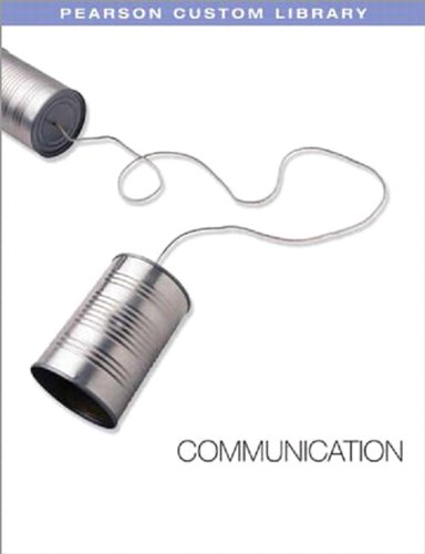 Stock image for Communication Fort Hays State University COMM 100 2013-2014 for sale by HPB-Red