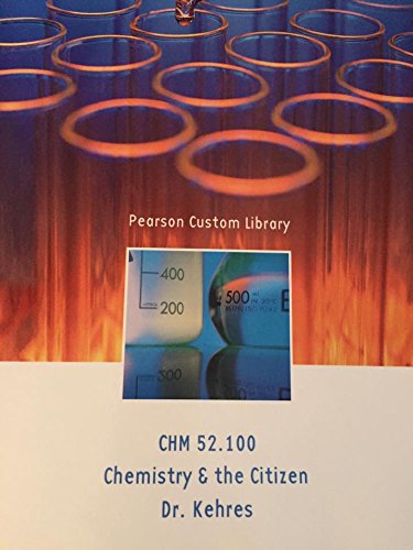 Imagen de archivo de Chemistry the Citizen a la venta por Better World Books