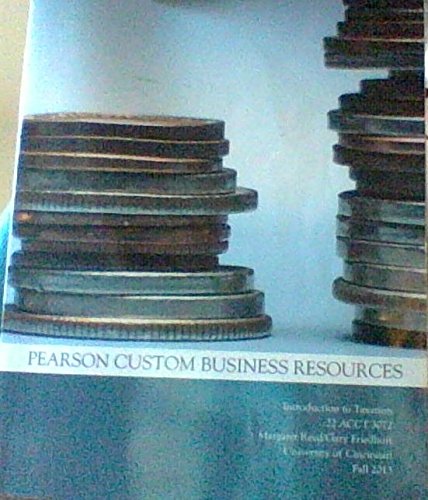 Beispielbild fr Pearson Custom Business Resources zum Verkauf von HPB-Red