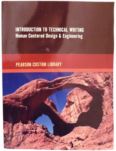 Stock image for Introduction to Technical Writing Human Centered Design and Engineering for sale by SecondSale